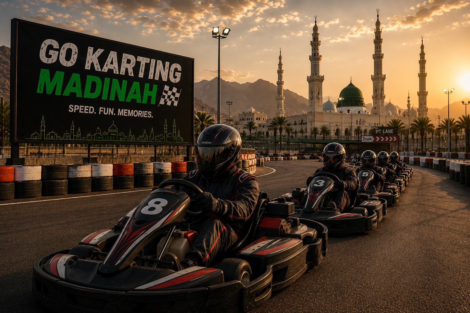Go karting in Madinah